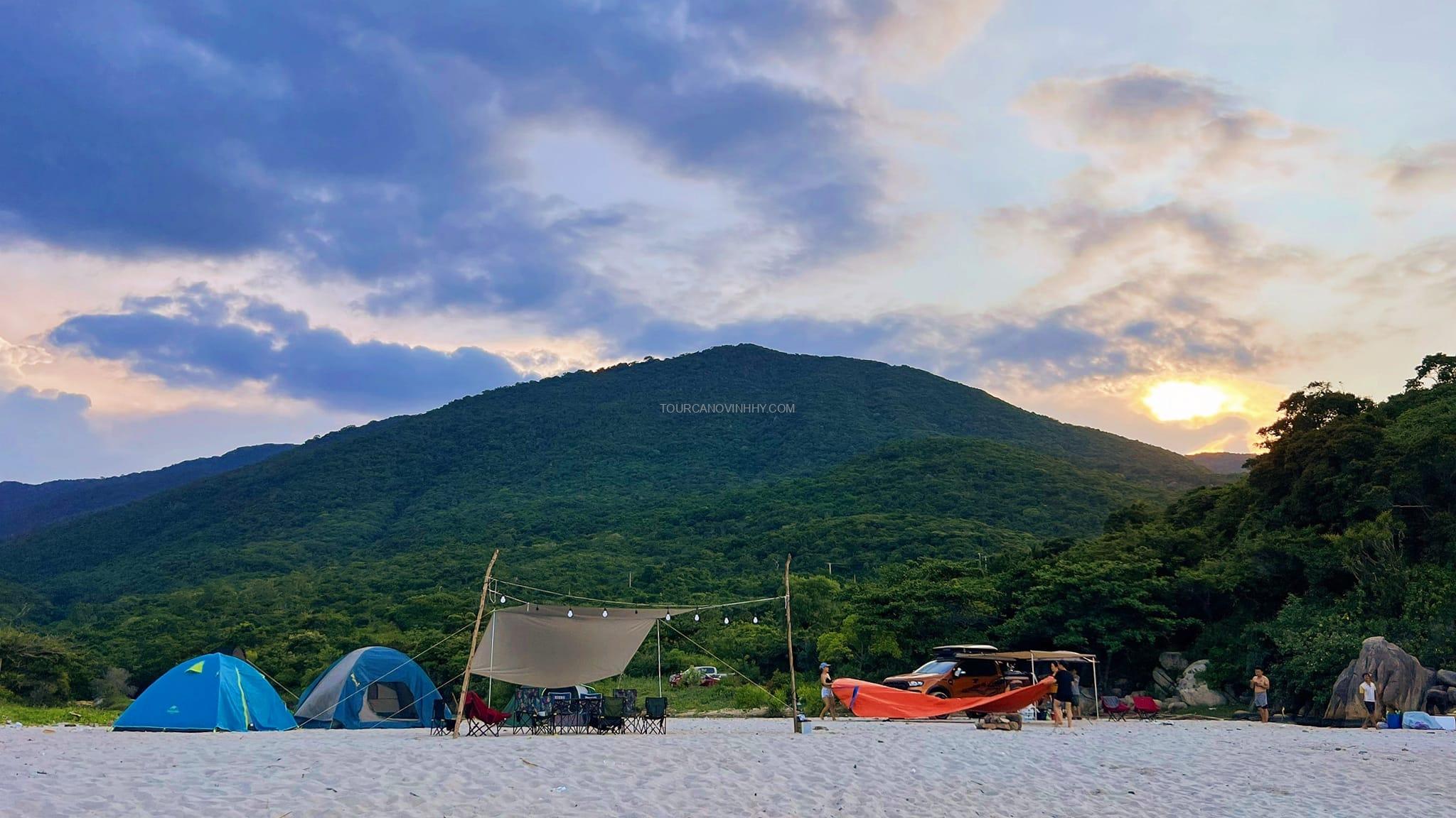 kinh nghiệm Camping Vĩnh Hy kinh nghiệm Camping Vĩnh Hy
