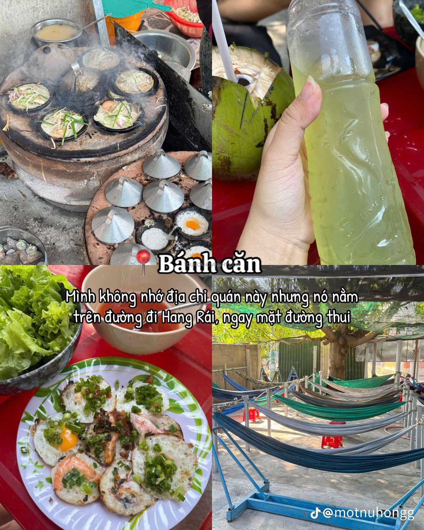 thưởng thức bánh căn Vĩnh Hy nóng hổi thưởng thức bánh căn Vĩnh Hy nóng hổi