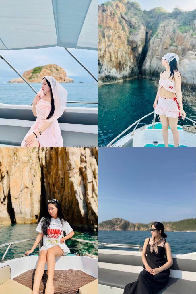 review đánh giá tour cano Vĩnh Hy chân thực nhất