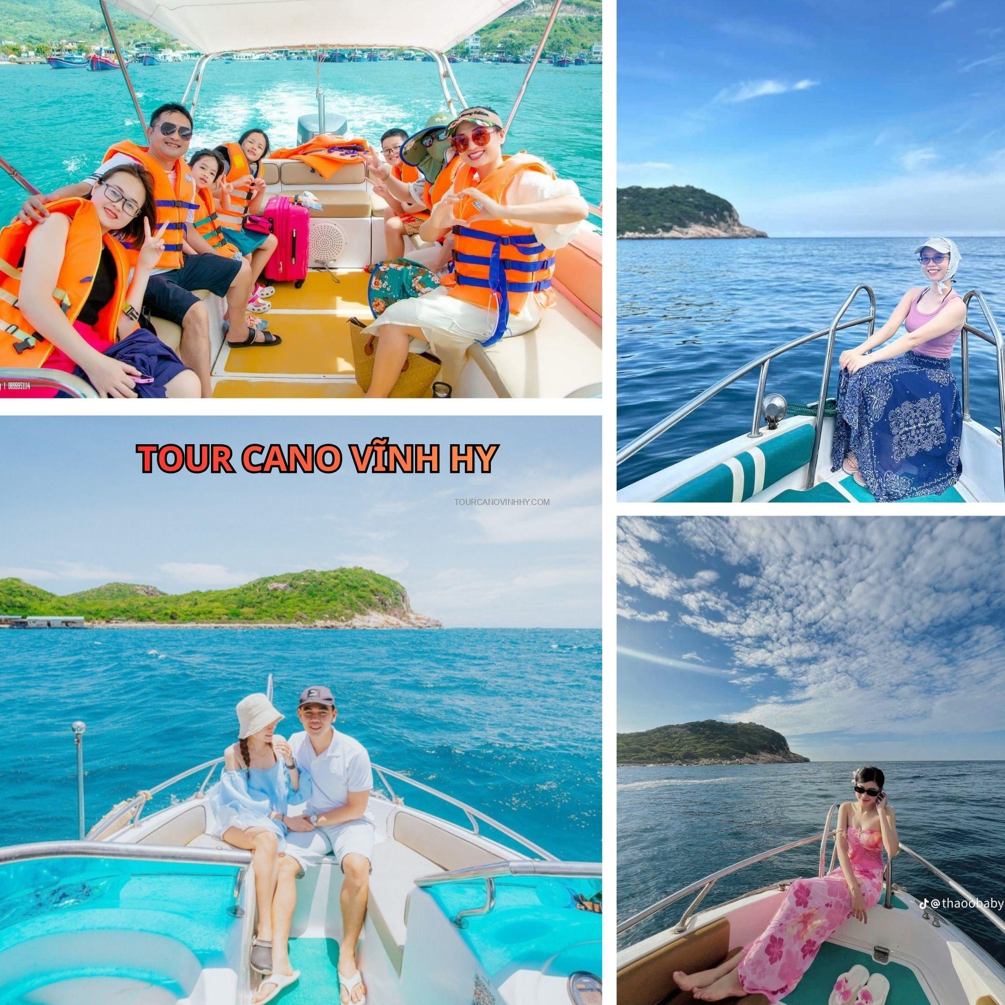 dịch vụ tour cano Vĩnh Hy 2026