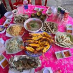 thực đơn tour cano Vĩnh Hy của tourcanovinhhy.com