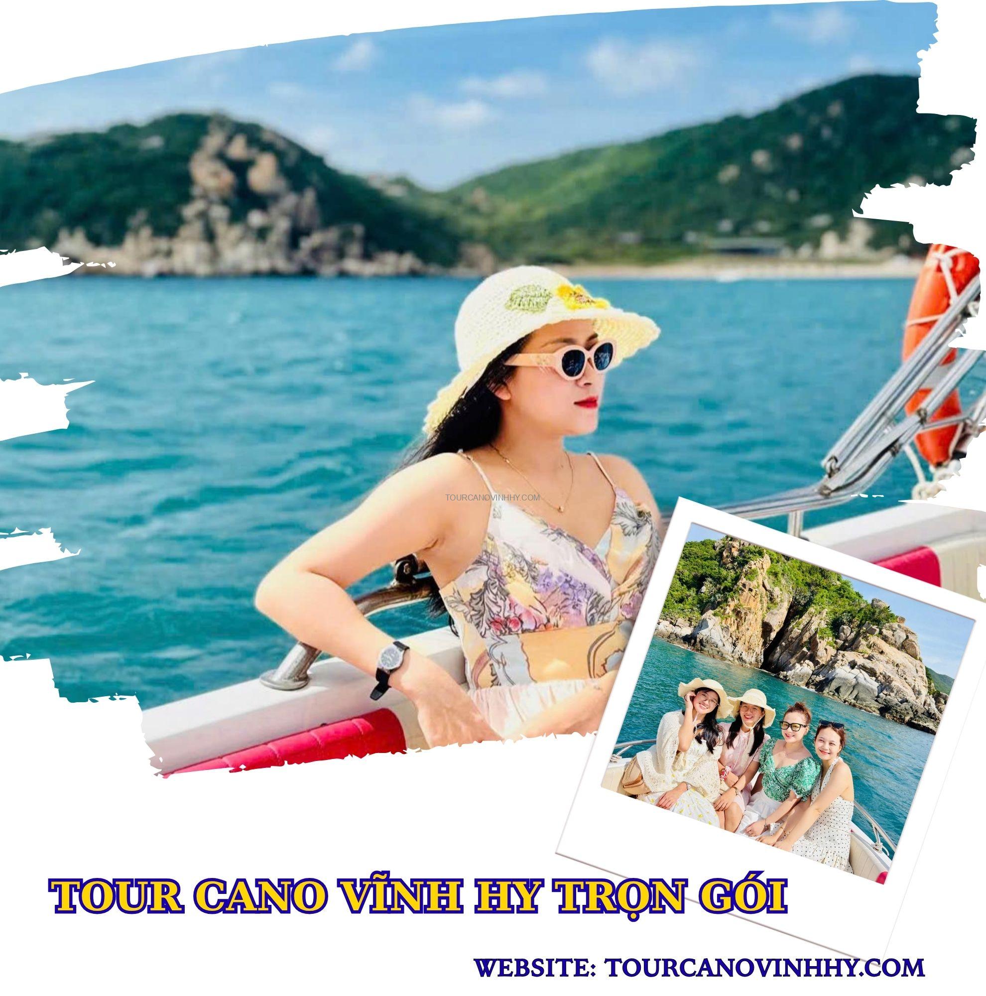 Thông tin liên hệ chính thức của dịch vụ Tour Cano Vĩnh Hy (tourcanovinhhy.com) tại Khánh Hòa