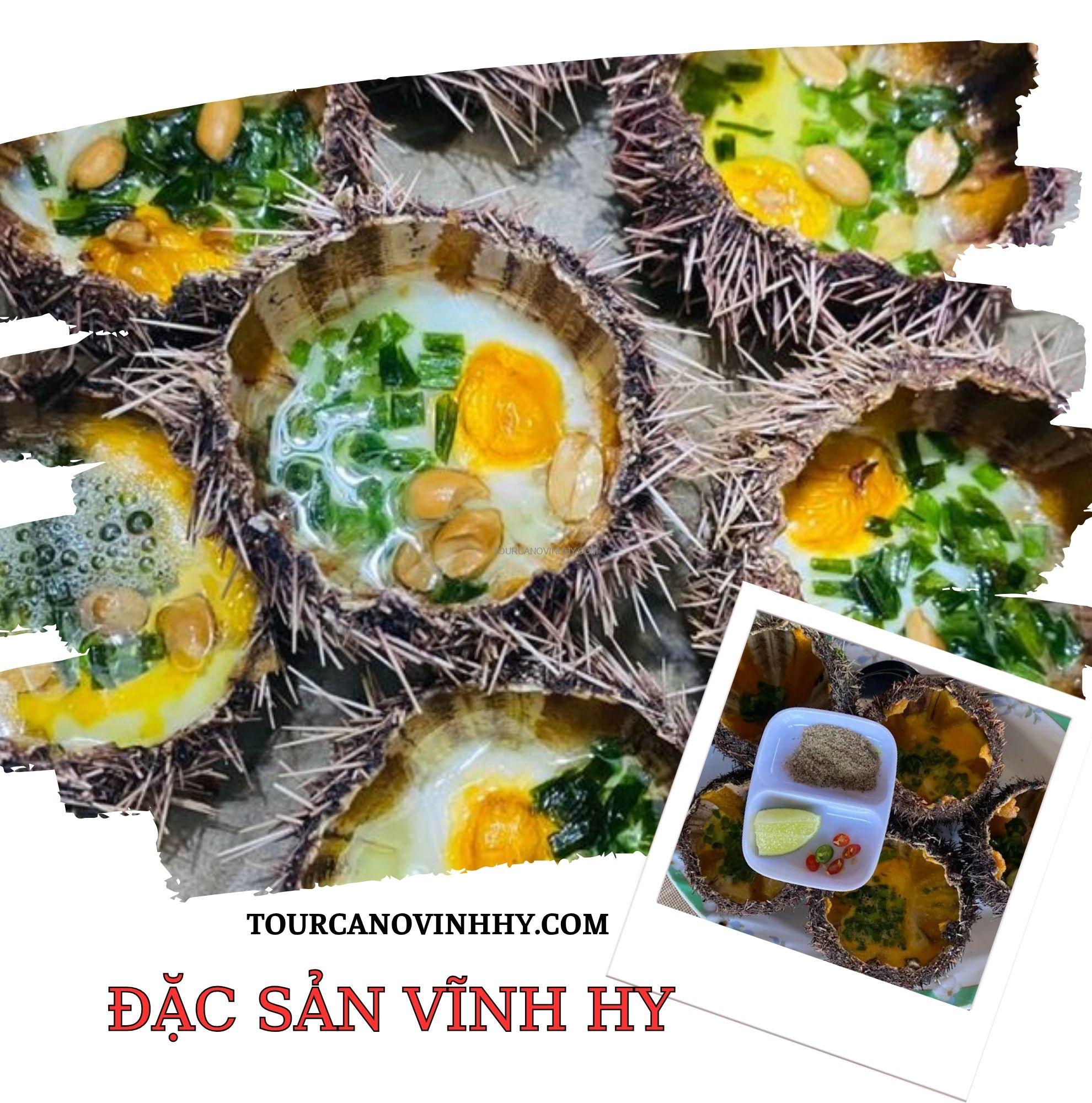 Nhum biển nướng đặc sản Vĩnh Hy
