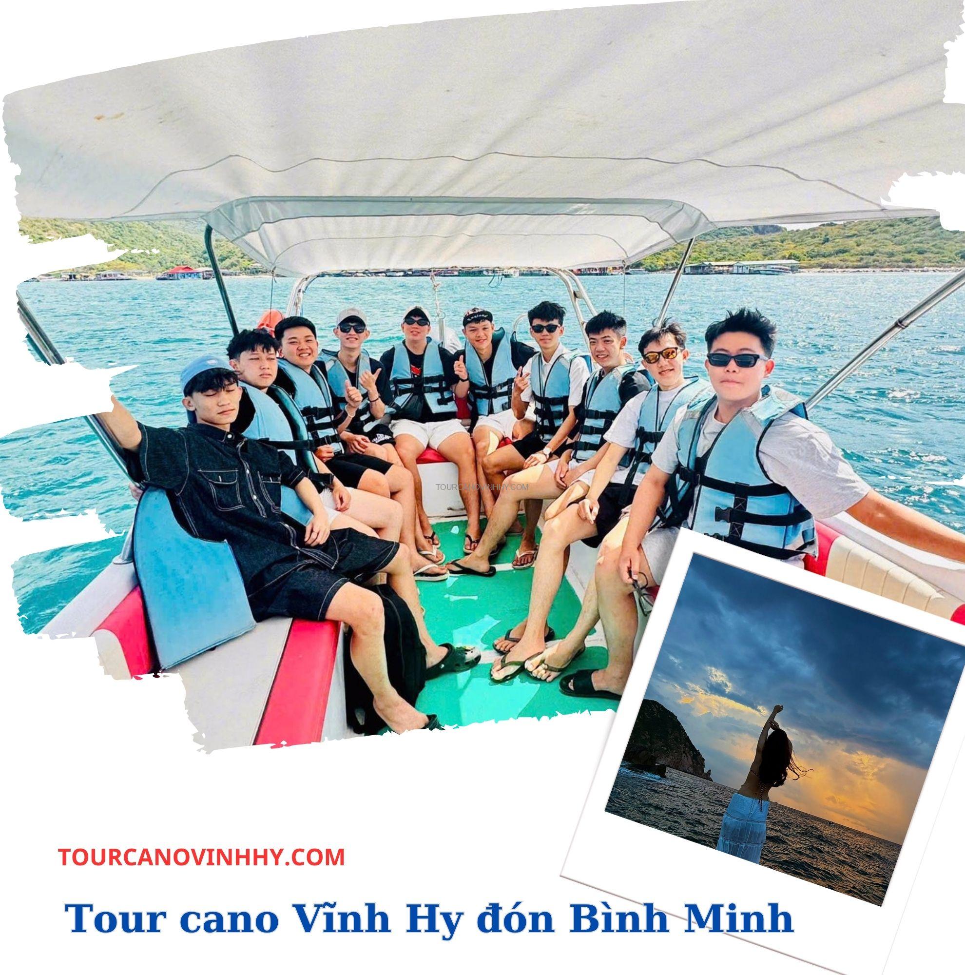 Cảnh bình minh xuất hiện tại khu vực Hòn Rùa Vĩnh Hy Cảnh bình minh xuất hiện tại khu vực Hòn Rùa Vĩnh Hy
