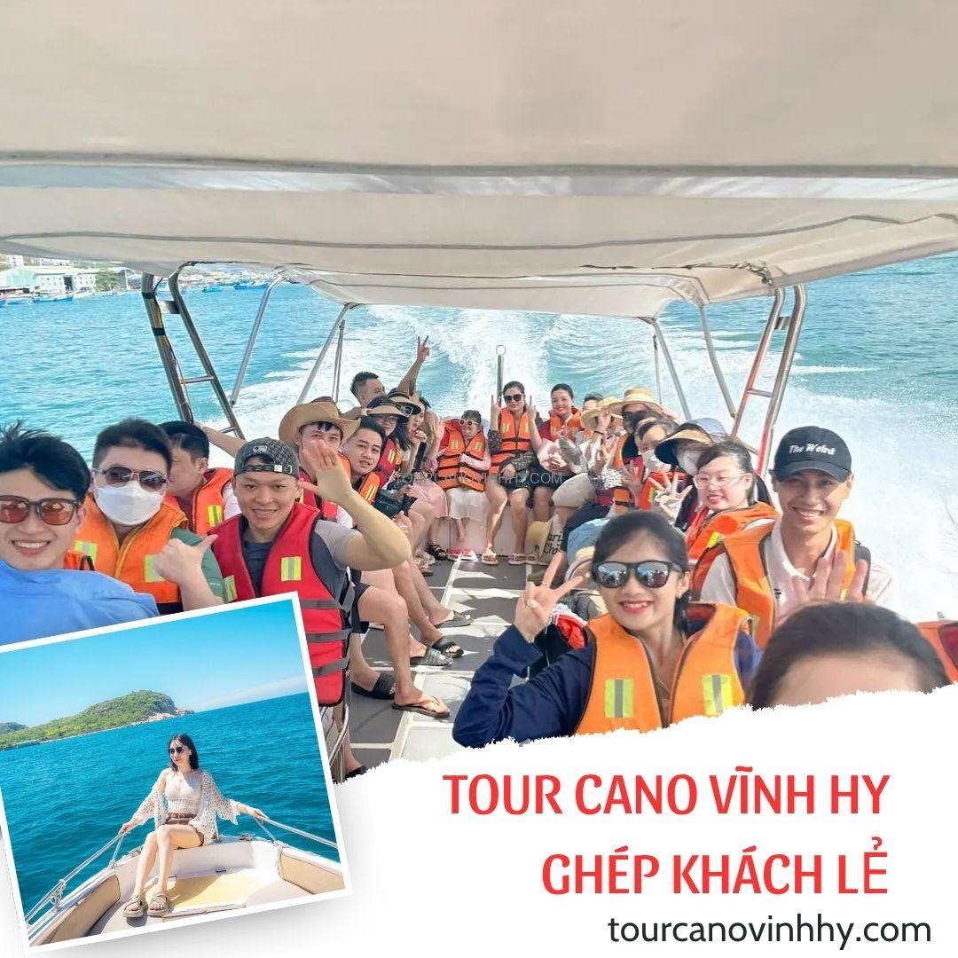 Tour Cano Vĩnh Hy ghép khách lẻ trọn gọi Tour Cano Vĩnh Hy ghép khách lẻ trọn gọi